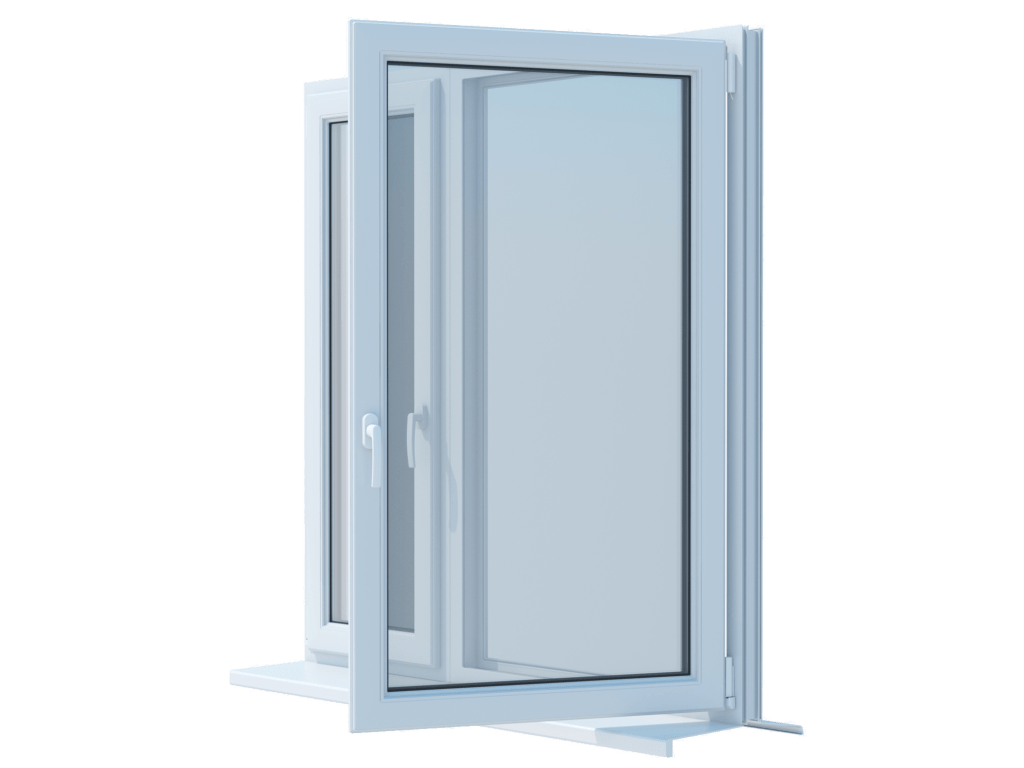 Double glazed door